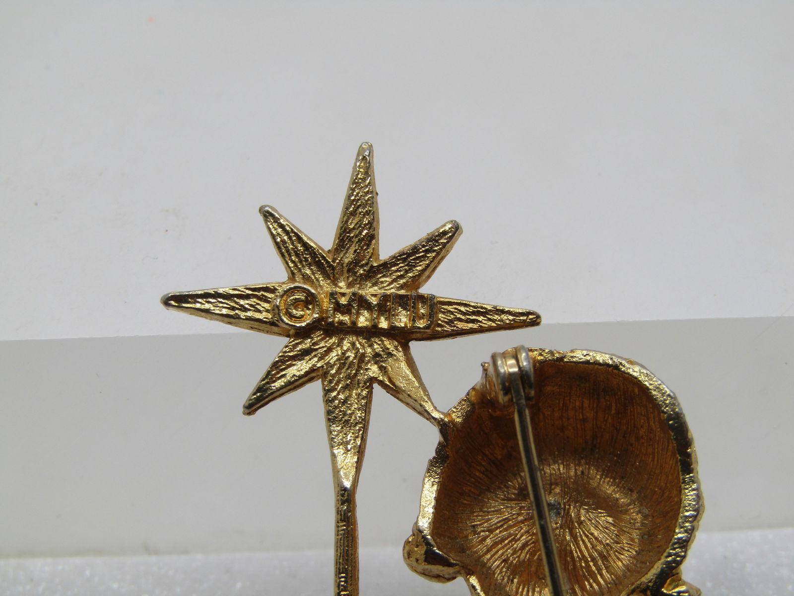 Vintage Girl Fairy AB Star Wand, Signed MYLU, 1960's - 5