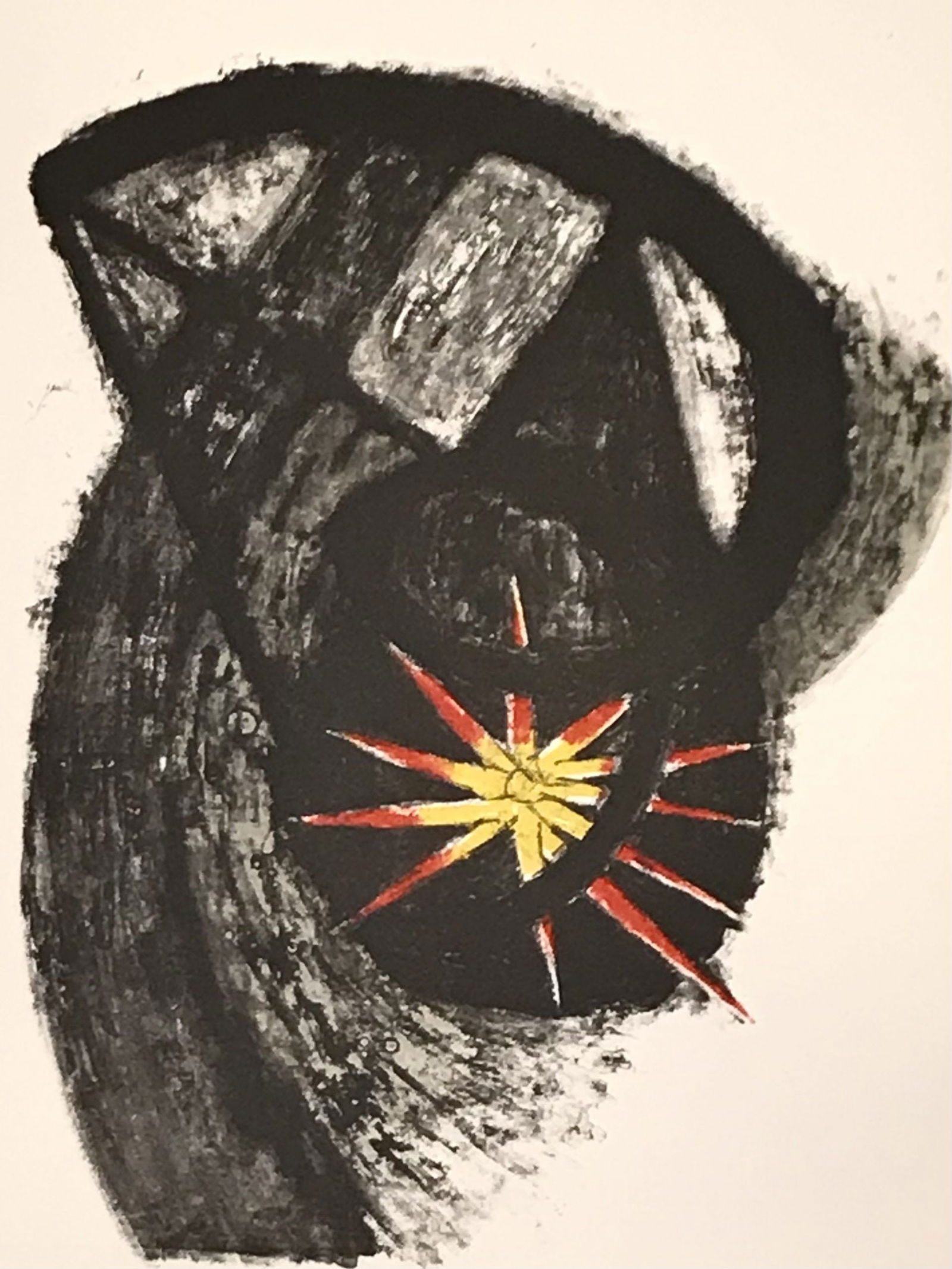 Rufino Tamayo Lithograph 8 Apocalypse of Saint John 1959: Title: Rufino Tamayo Lithograph 8 Apocalypse of Saint John 1959 Artist: Tamayo Description: Artist: Rufino Tamayo Country: Mexico Title: Apocalypse of Saint John ? 8 Medium: Original Lithograph Marks: