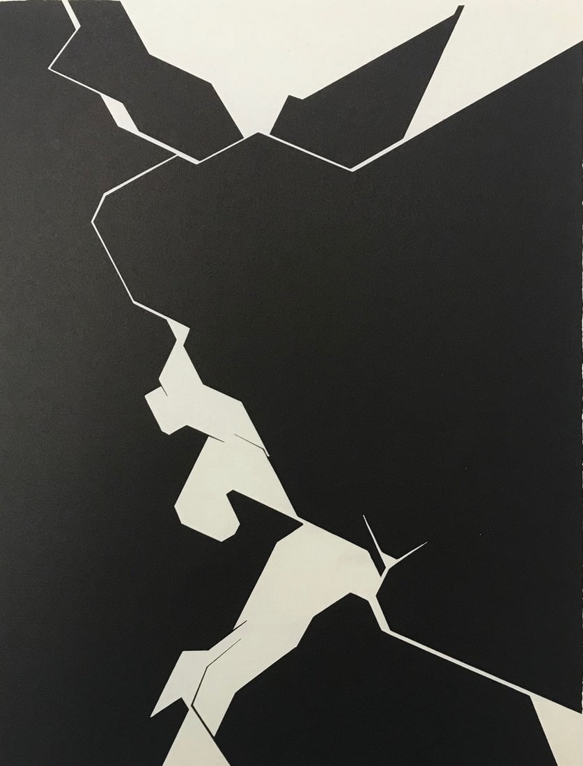 Pablo Palazuelo Lithograph DM02207 Derriere le Miroir 1974 (1 of 1)