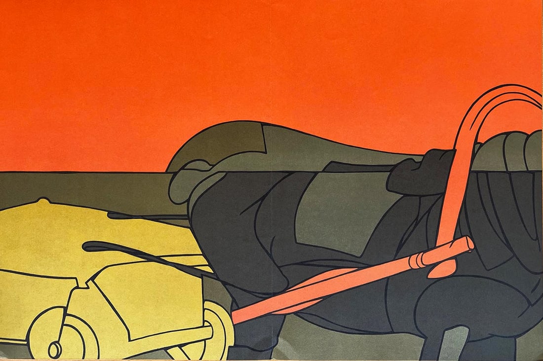 Valerio Adami Lithograph DM02239D Derriere le Miroir 1980: Title: Valerio Adami Lithograph DM02239D Derriere le Miroir 1980 Artist: Adami Description: Artist: Valerio Adami Country: Italy Title: Untitled - DM02239 Medium: Original Lithograph Marks: Not