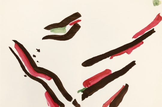 Tal Coat Lithograph DM02153d Derriere le miroir 1962 (1 of 1)