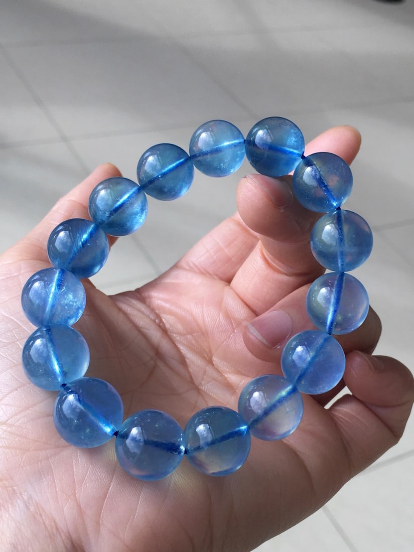 Aquamarine Natural Gemstone Bracelet - 6