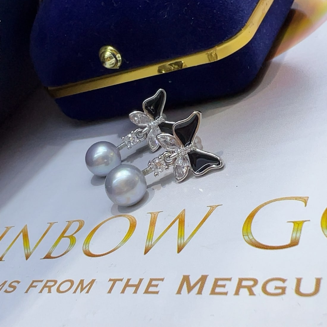 S925 Silver Freshwater Pearl Earrings - 2