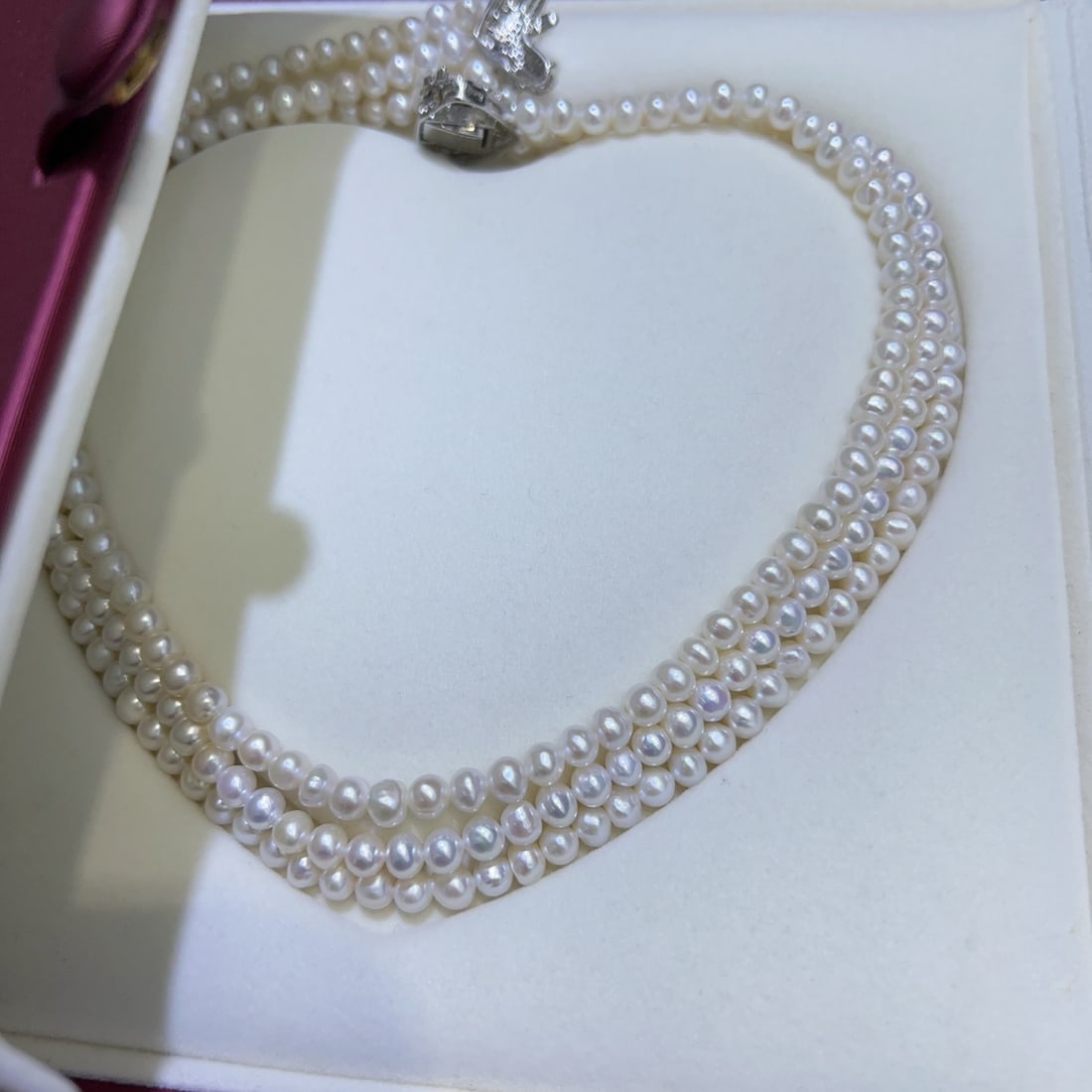 Natural Pearl Multi-Layer Necklace - 6