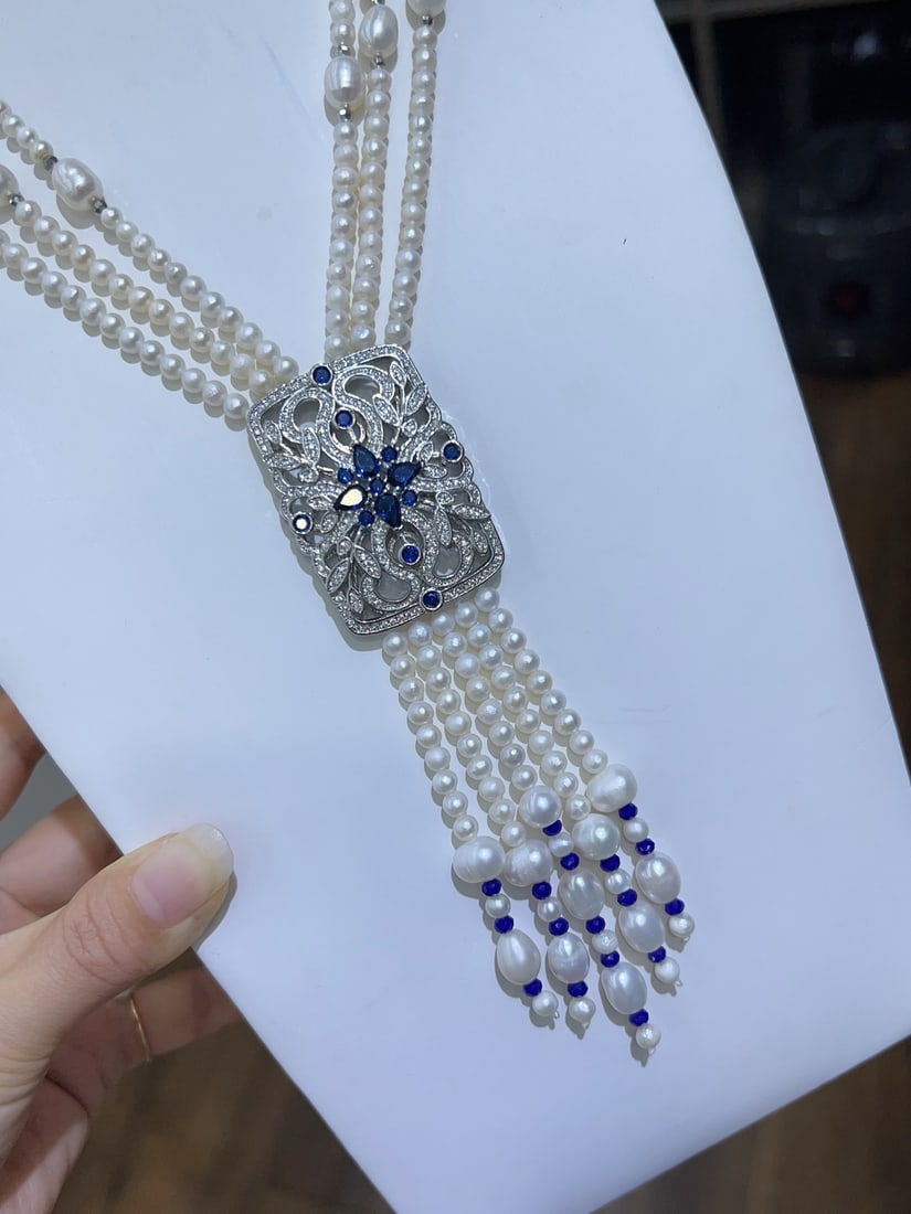 Natural Pearl Necklace - 2