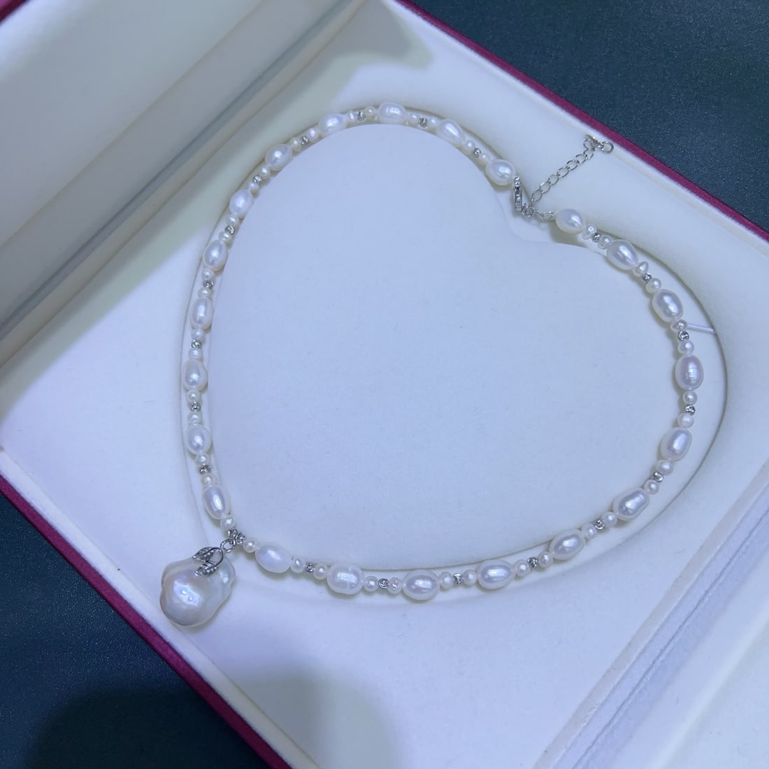 Baroque Freshwater Pearl Clavicle Necklace - 3