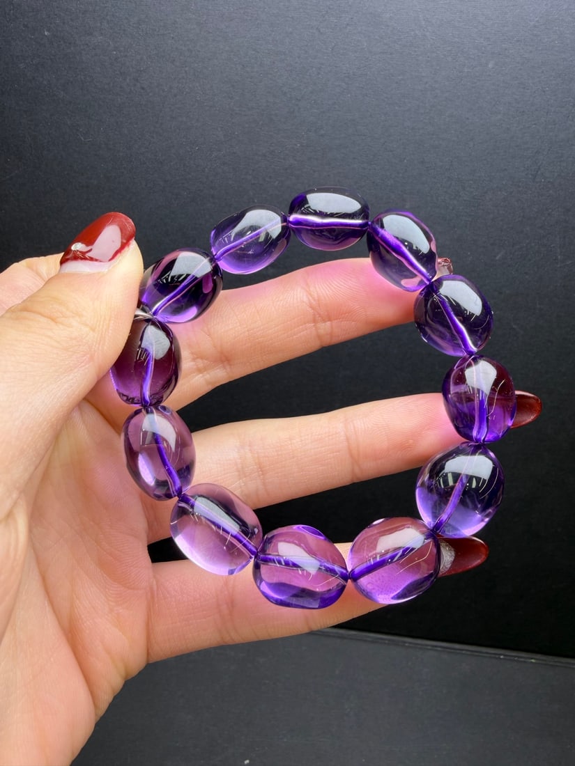 Natural Amethyst Bracelet - 2