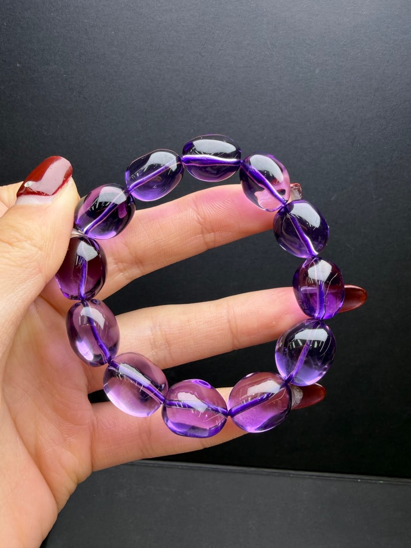Natural Amethyst Bracelet - 3