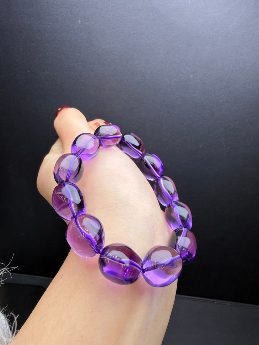 Natural Amethyst Bracelet - 4