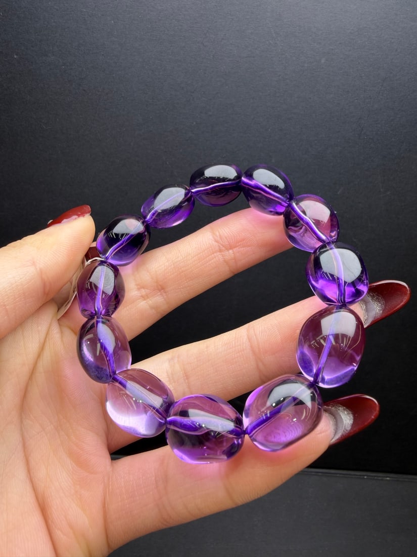 Natural Amethyst Bracelet - 5
