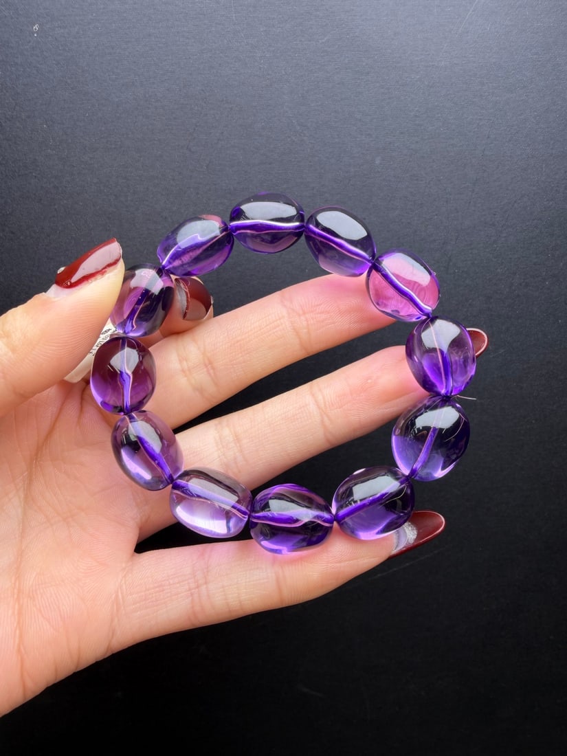 Natural Amethyst Bracelet - 7
