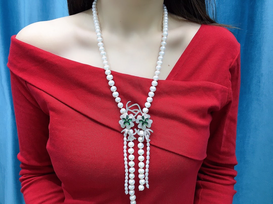 Natural Pearl Necklace - 2
