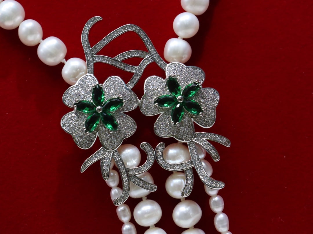 Natural Pearl Necklace - 4