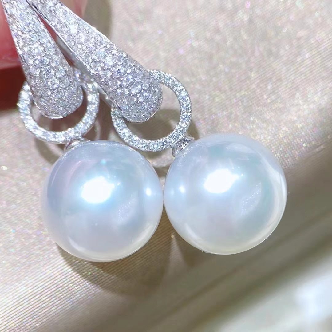S925 Silver Pearl Earrings - 5