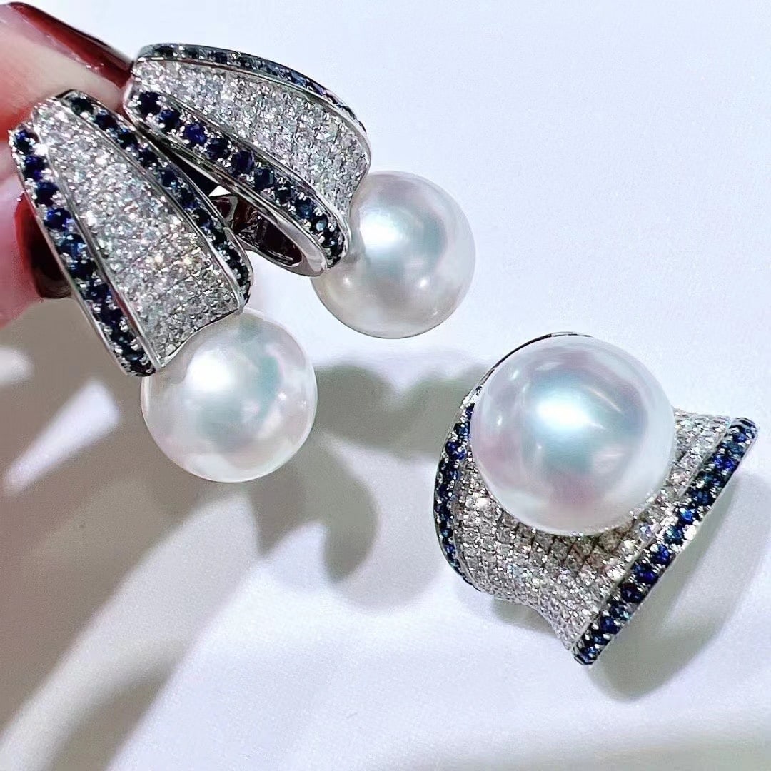 S925 Sterling Silver Pearl set - 2