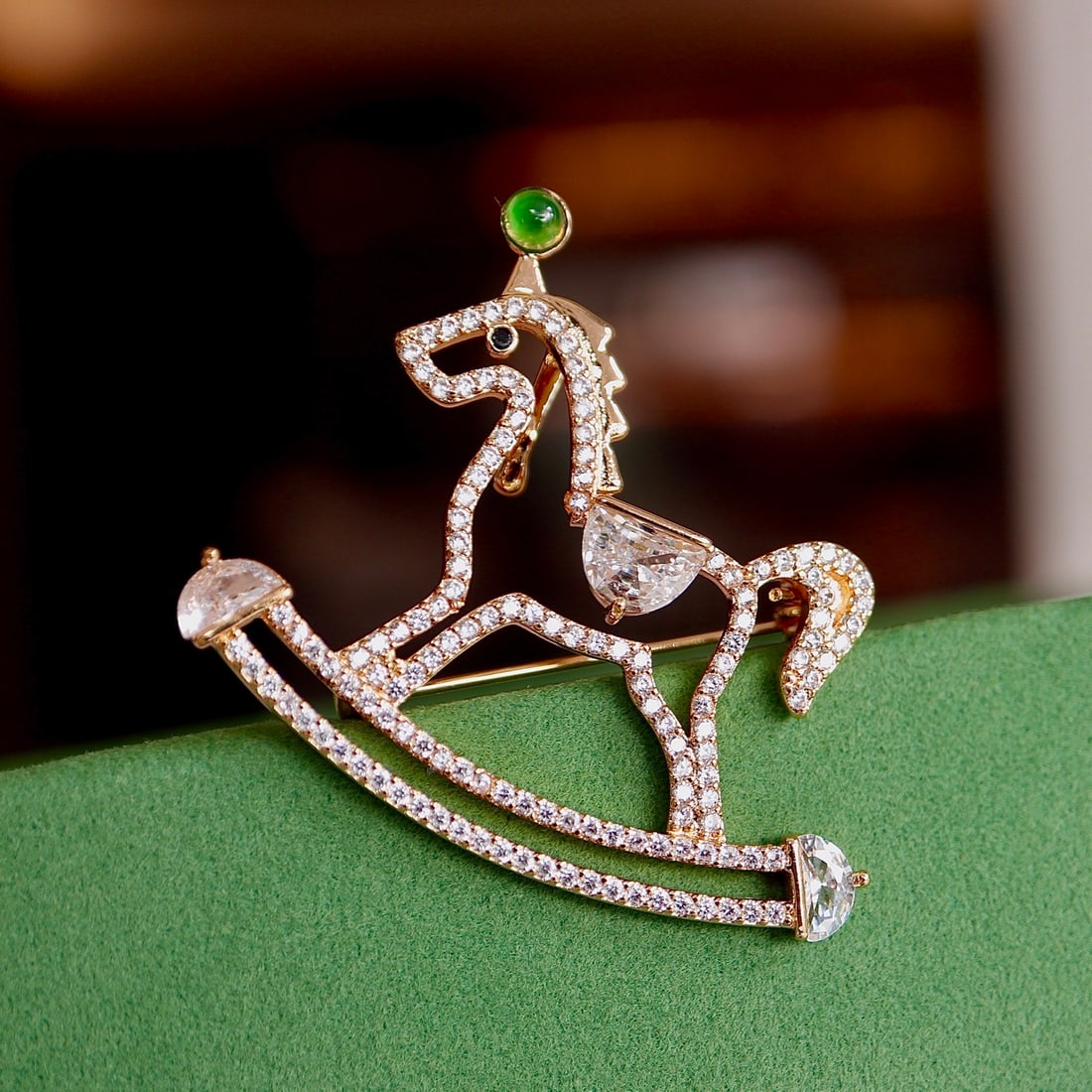 Jadeite Natural Jade Horse Pendant - 5