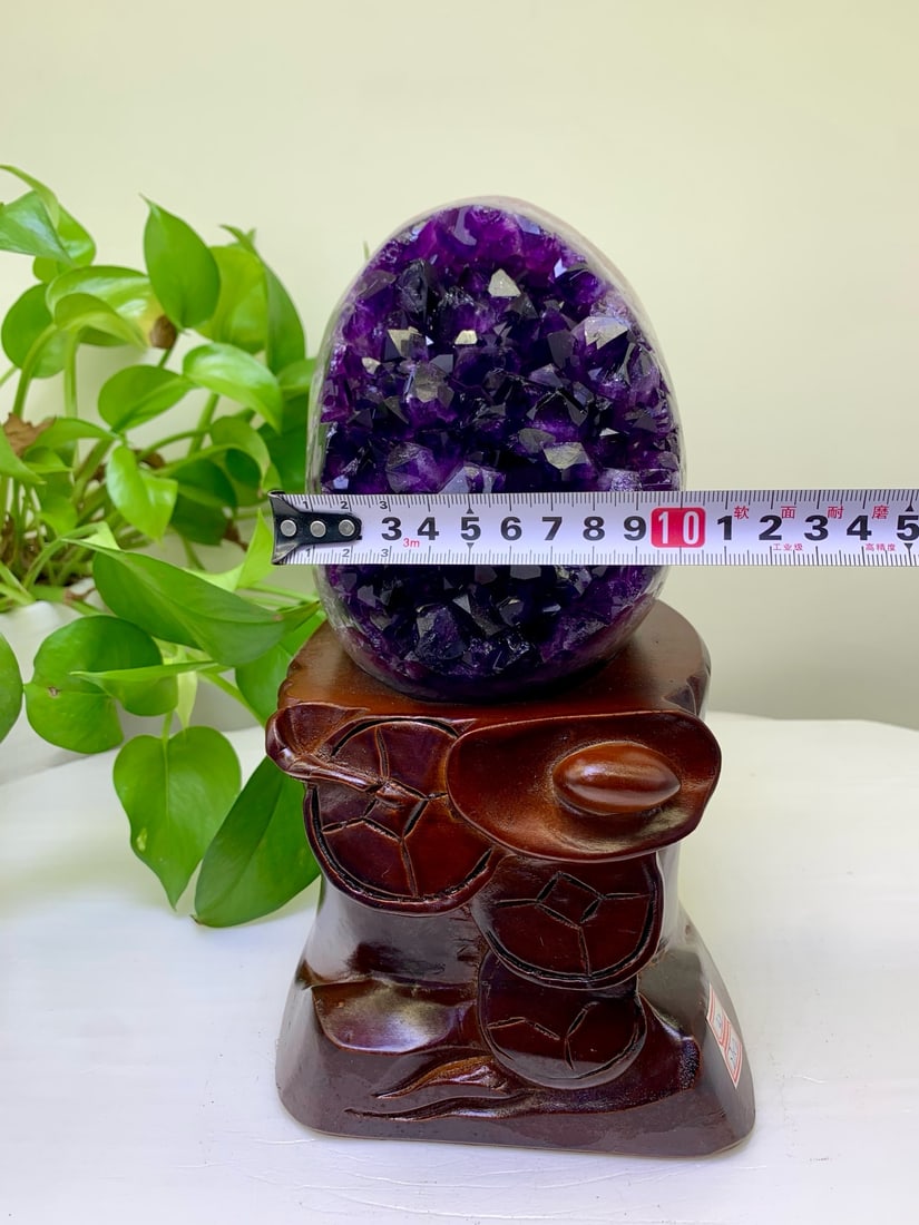 Natural amethyst ornament - 4
