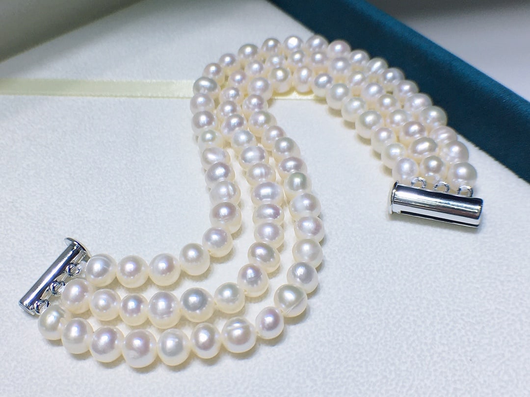 Freshwater pearl bracelet - 4