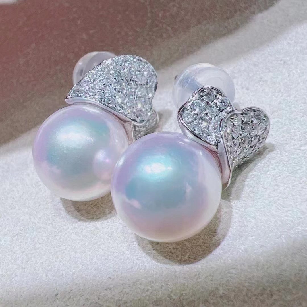 S925 Silver Pearl Earrings - 3