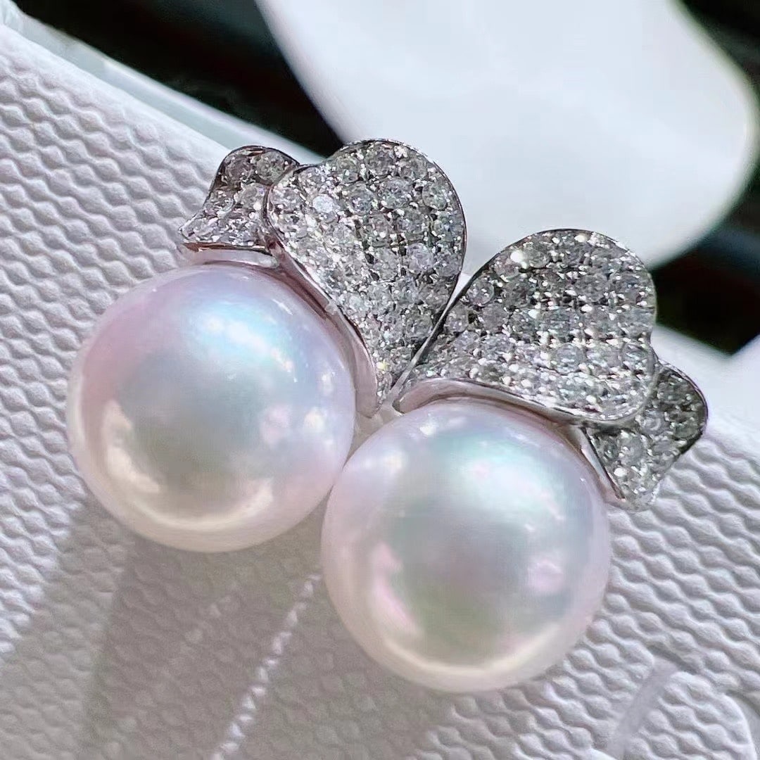 S925 Silver Pearl Earrings - 4