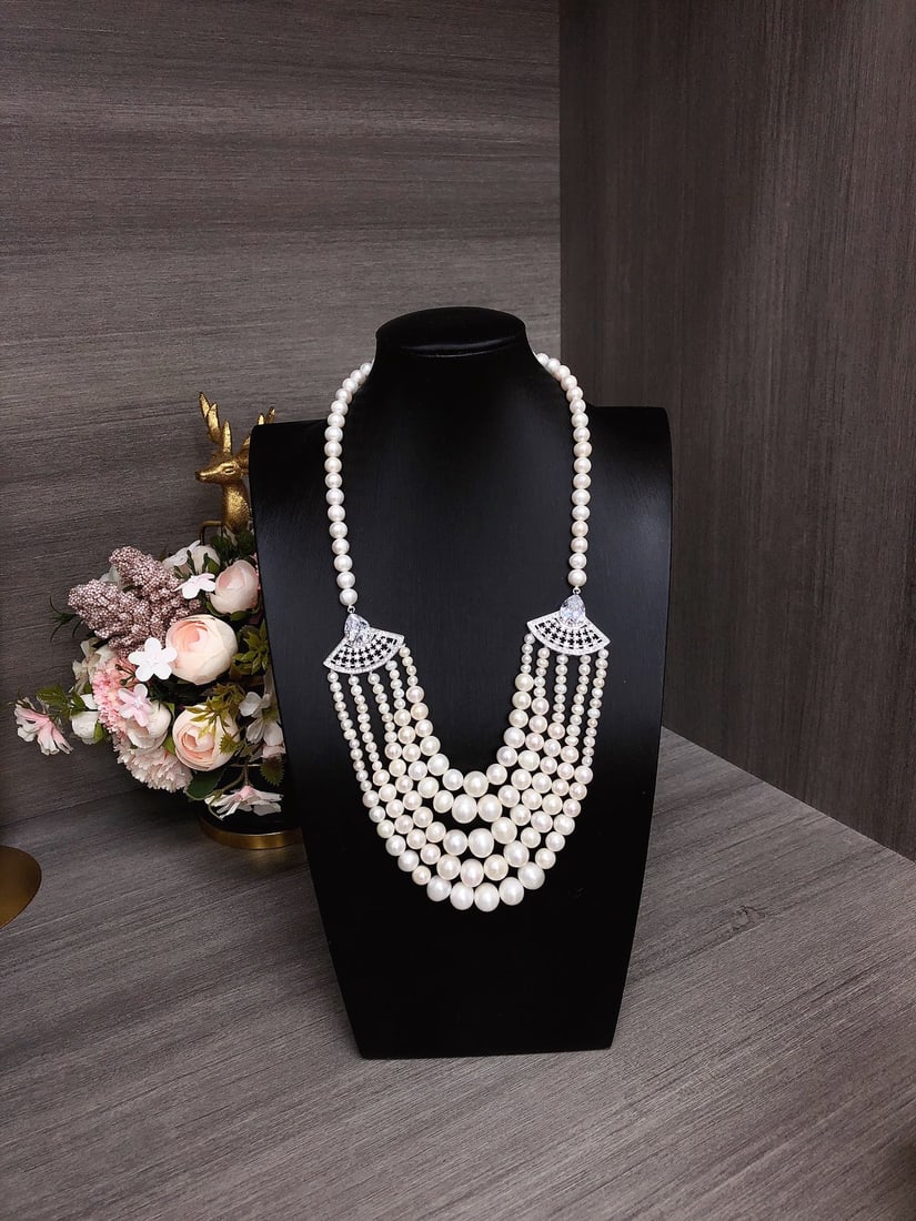 Natural Pearl Necklace - 2
