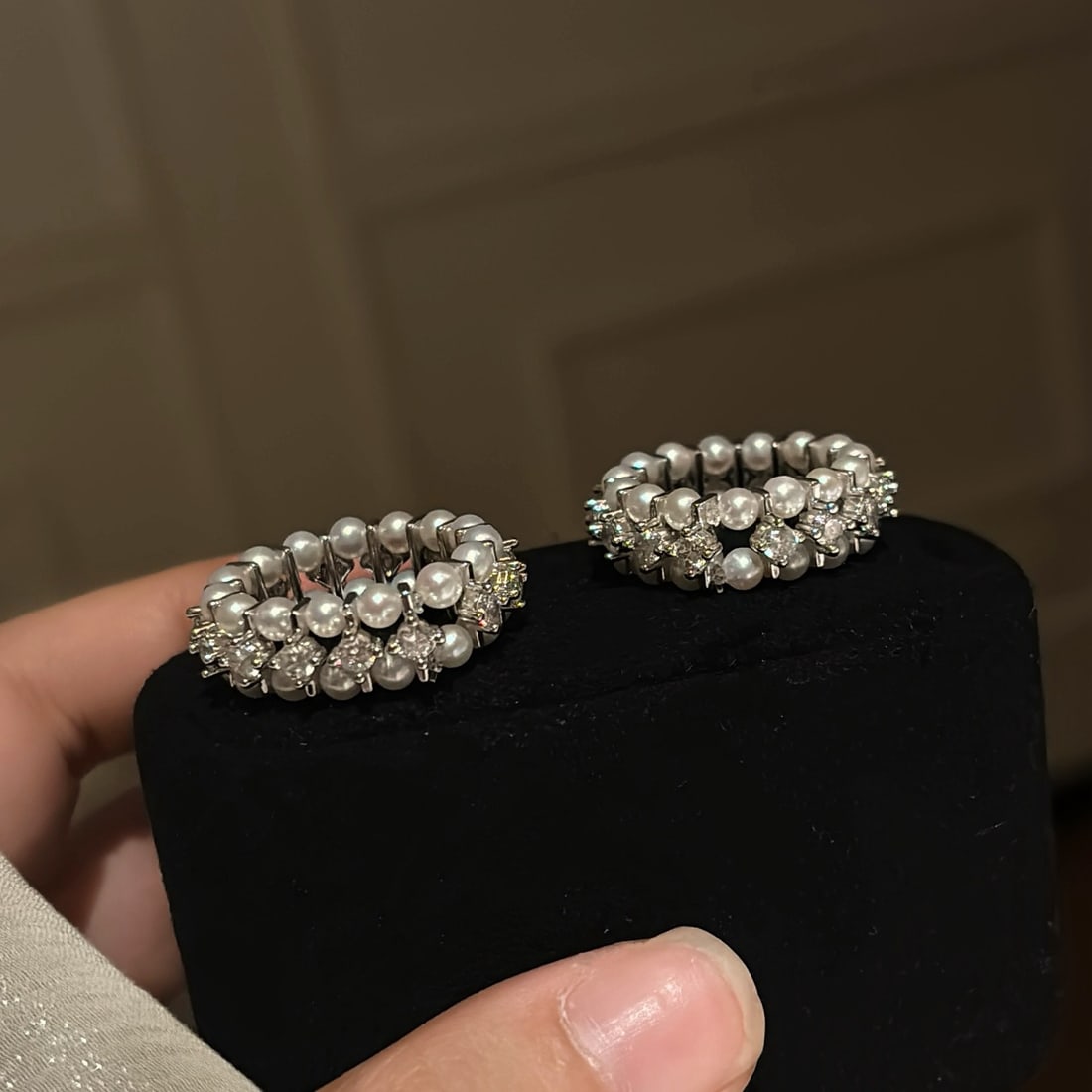 Zirconia Pearl Romantic Ring - 3