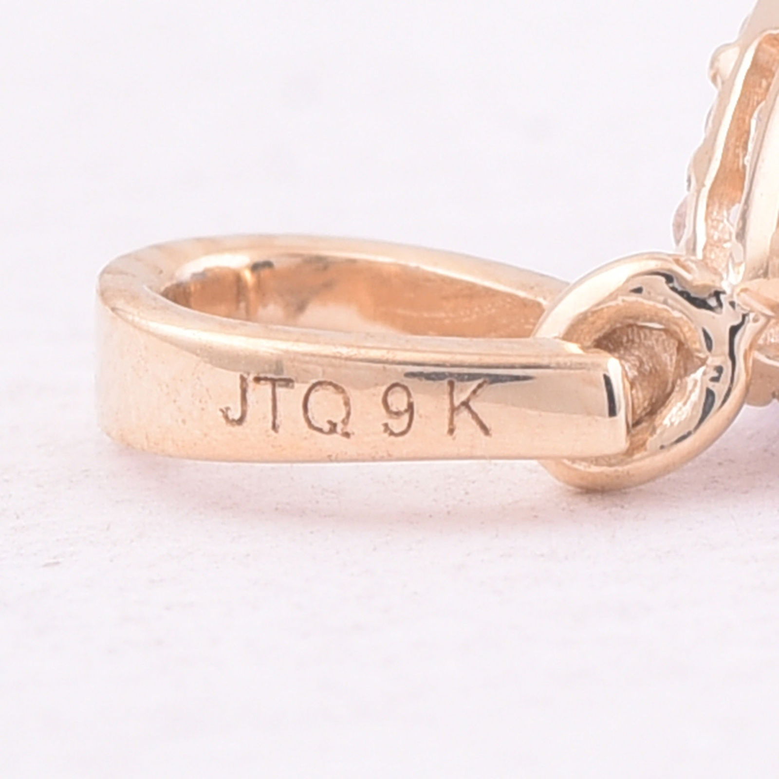 1.59 Ct Trillion Tanzanite 9K Gold Pendant - 5