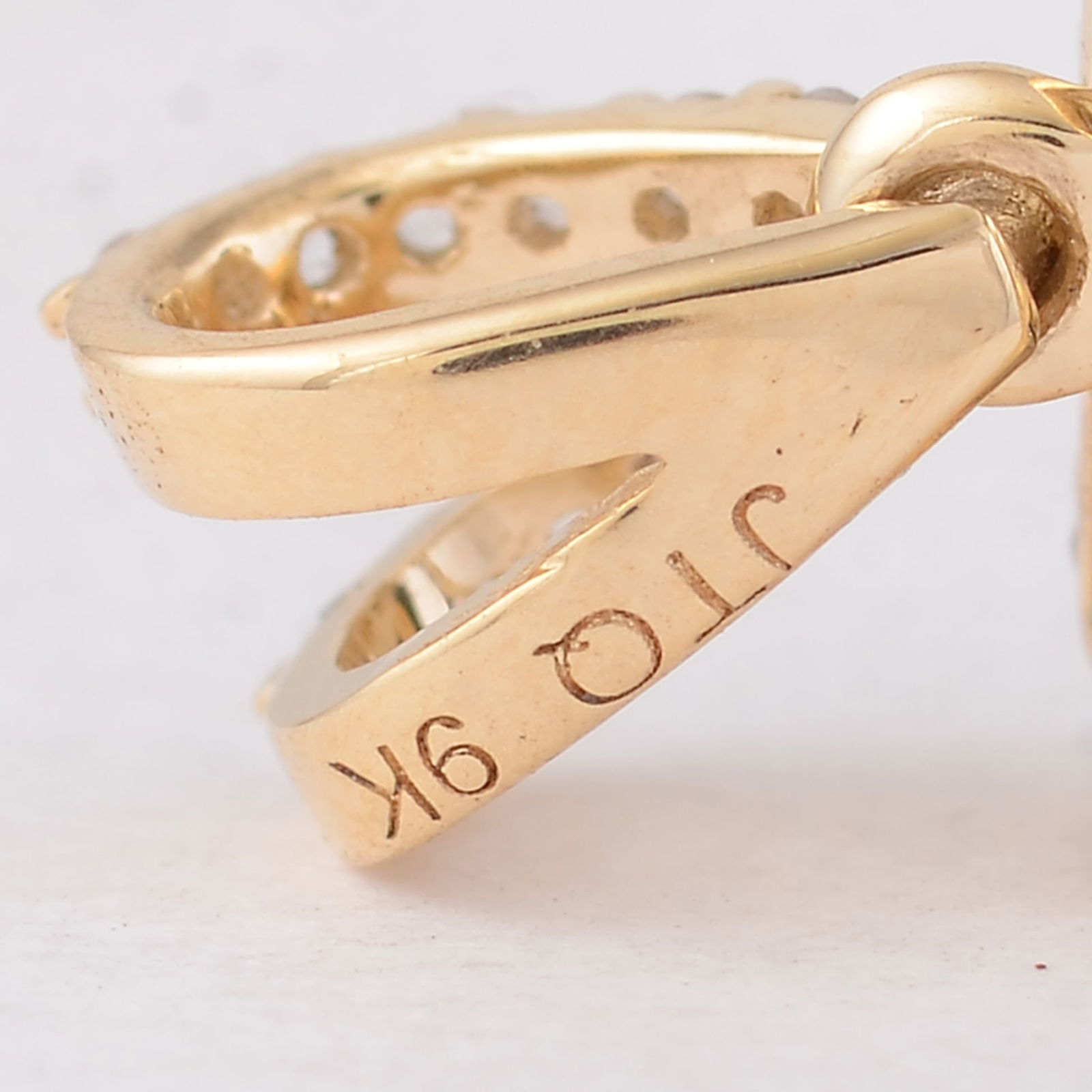 3.19 Ct Octagon Tourmaline 9K Gold Pendant - 5