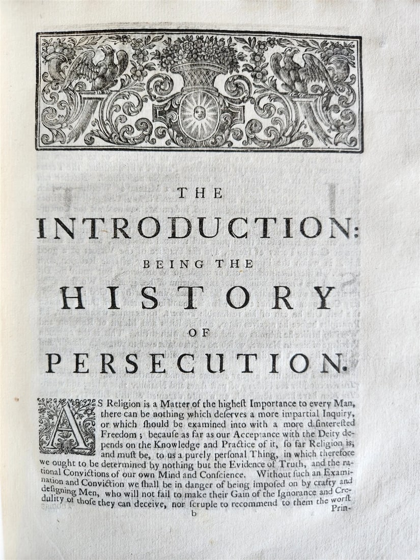 1731 HISTORY of INQUISITION in ENGLISH by Limborch antique ILLUSTRATED - 19