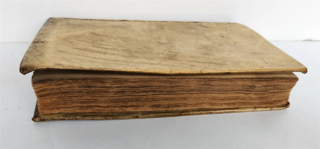 1668 ROMAN HISTORY by Velleius Paterculus antique ARMORIAL VELLUM BINDING - 3