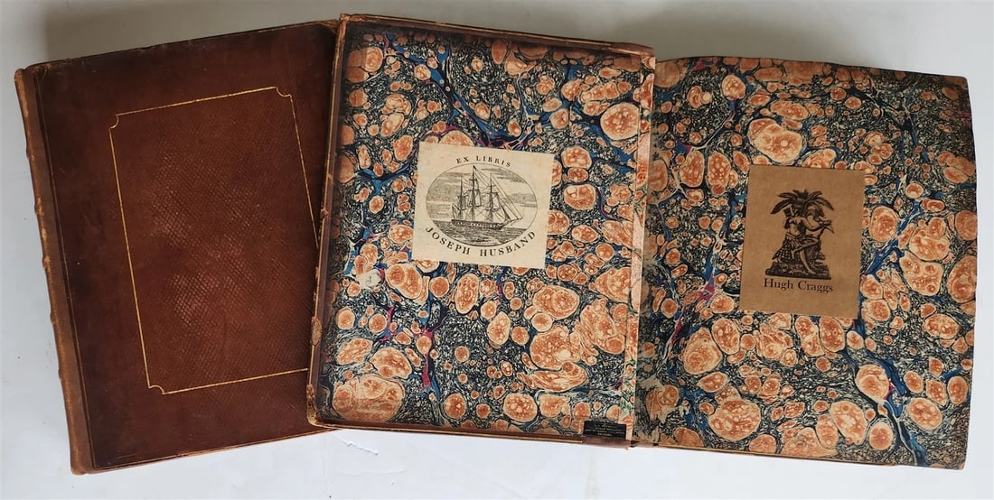 1794 HISTORY of BRITISH COLONIES in WEST INDIES ILUSTRATED antique 2 VOLS - 3