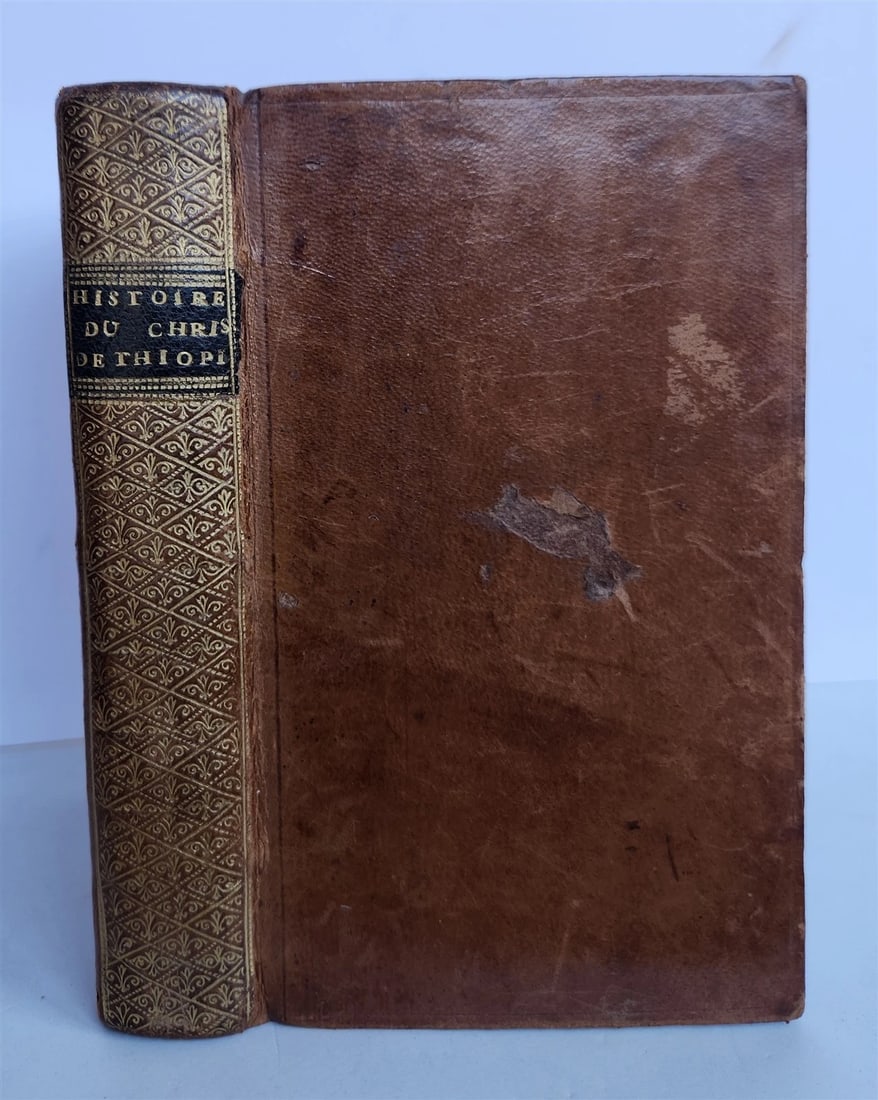 1739 HISTORY of CHRISTIANIY in ETHIOPIA & ARMENIA antique in FRENCH - 2