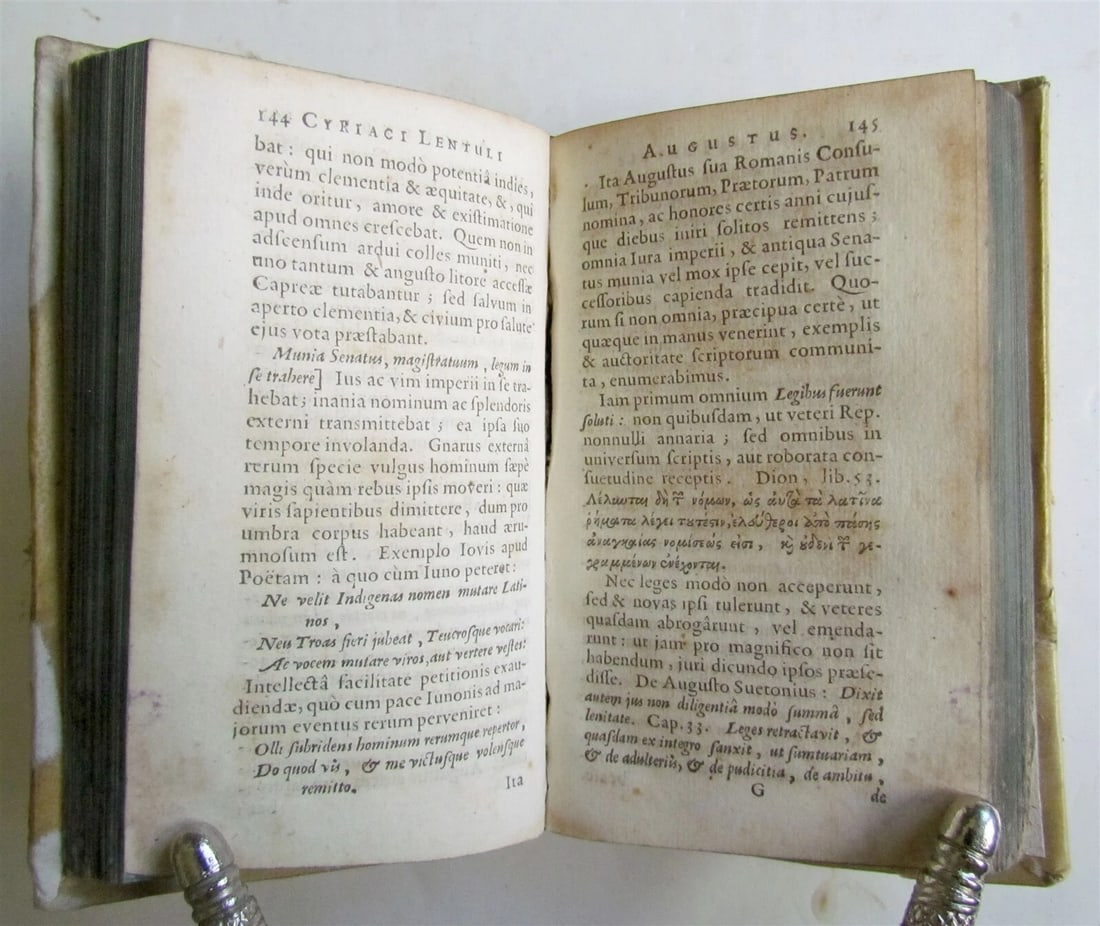 1645 De convertenda in monarchiam republica antique ELZEVIER PRESS VELLUM BOUND - 3