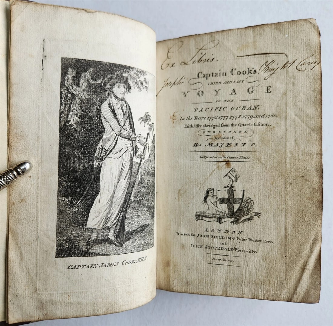 1785 CAPTAIN COOK'S THIRD and LAST VOYAGE ILLUSTRATED antique ENGLISH: Title: 1785 CAPTAIN COOK'S THIRD and LAST VOYAGE ILLUSTRATED antique ENGLISH Description: Cook (James). CAPTAIN COOK'S THIRD and LAST VOYAGE TO THE PACIFIC OCEAN London: John Fielding and John Stockda