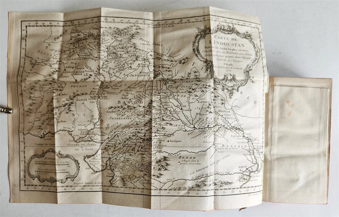 1752 HISTOIRE des VOYAGES antique illustrated INDOUSTAN INDIA PAKISTAN TRAVELS: Title: 1752 HISTOIRE des VOYAGES antique illustrated INDOUSTAN INDIA PAKISTAN TRAVELS Description: HISTOIRE GENERALE des VOYAGES ou NOUVELLE COLLECTION de toutes les relations de voïages par mer