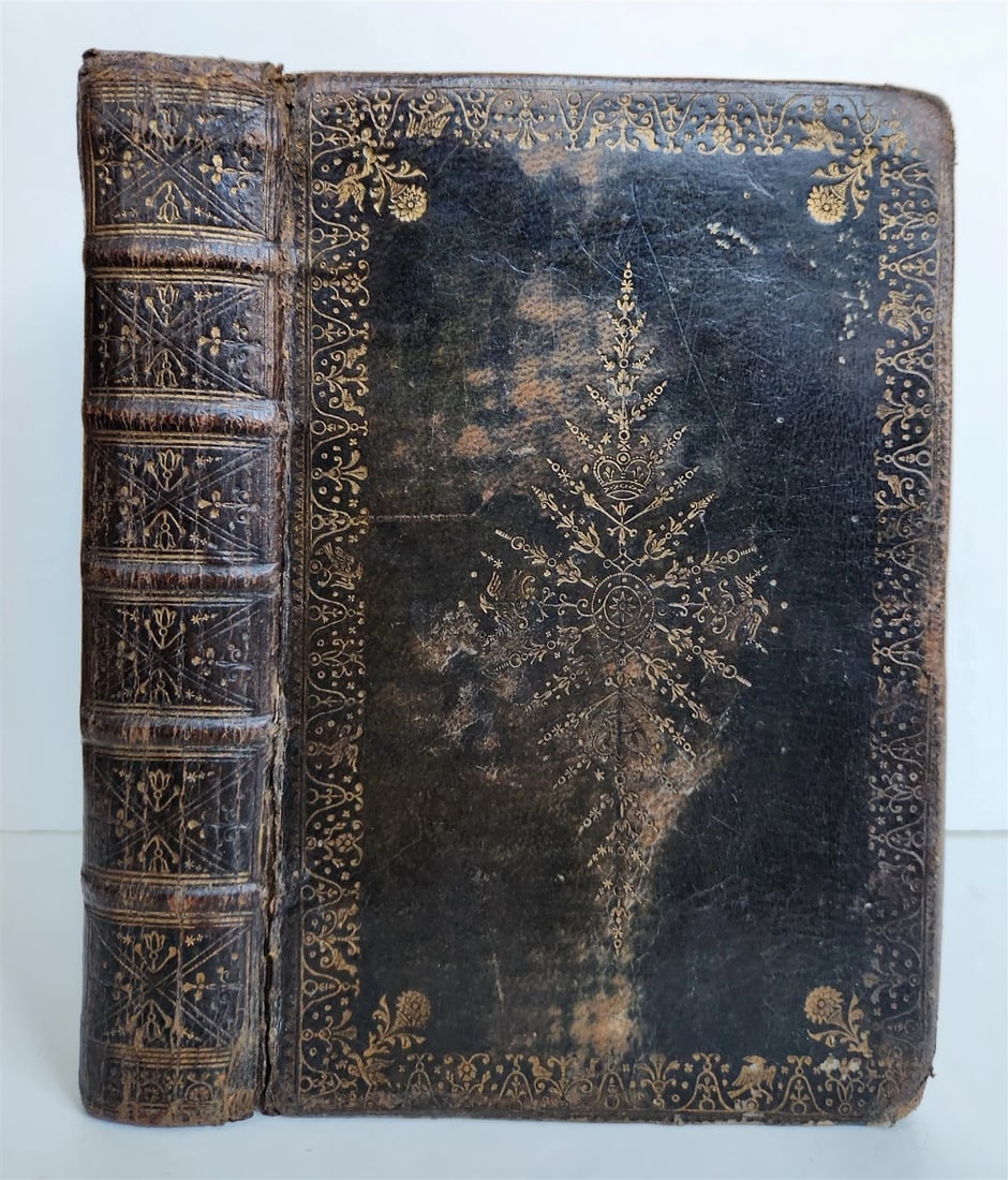 1745 BOOK of PSALMS antique in ENGLISH original binding 18th CENTURY (1 of 14)