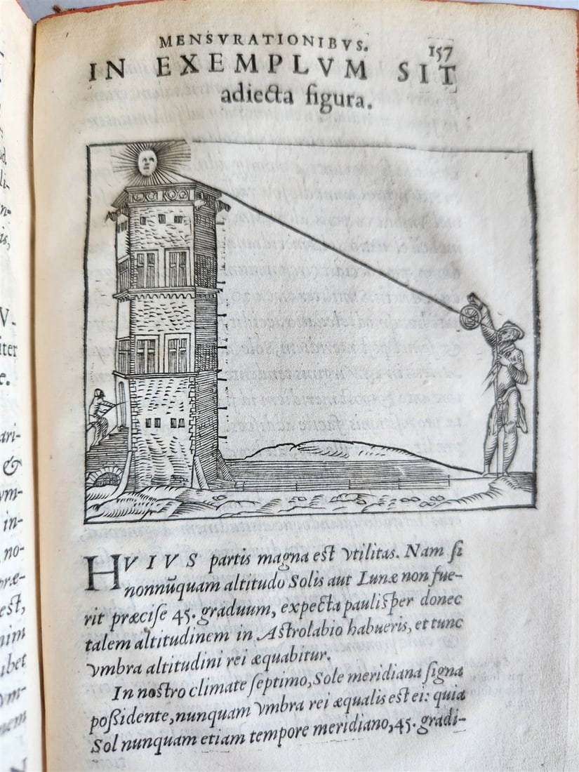 1553 ASTRONOMY Elucidatio Fabricae Ususque Astrolabii by J. STOEFFLER antique - 16