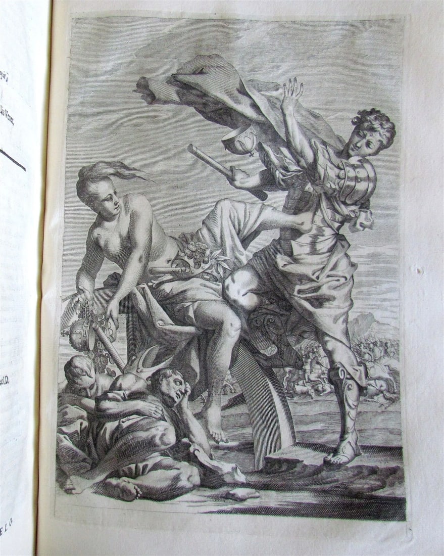 1671 HISTORY of FIRST 10 ROMAN-GERMAN EMPERORS ILLUSTRATED antique VELLUM FOLIO: Title: 1671 HISTORY of FIRST 10 ROMAN-GERMAN EMPERORS ILLUSTRATED antique VELLUM FOLIO Description: Joanne Palatio (PALAZZI, GIOVANNI) AQUILA INTER LILIA, SUB QUA FRANCORUM CÆSARUM A CAROLO MAGNO