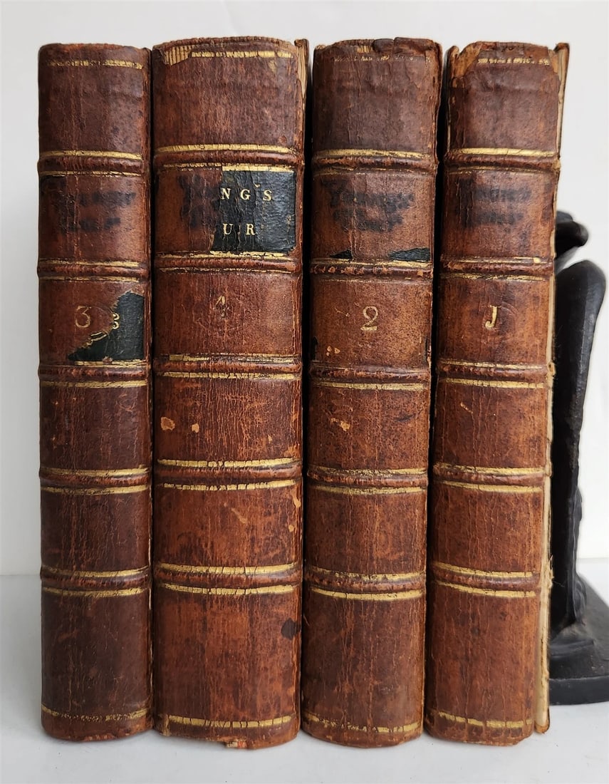 1770 SIX MONTH'S TOUR THROUGH NORTH OF ENGLAND 4 VOLUMES SET antique ILLUSTRATED: Title: 1770 SIX MONTH'S TOUR THROUGH NORTH OF ENGLAND 4 VOLUMES SET antique ILLUSTRATED Description: SIX MONTH'S TOUR THROUGH NORTH OF ENGLAND Containing an Account of the present State of