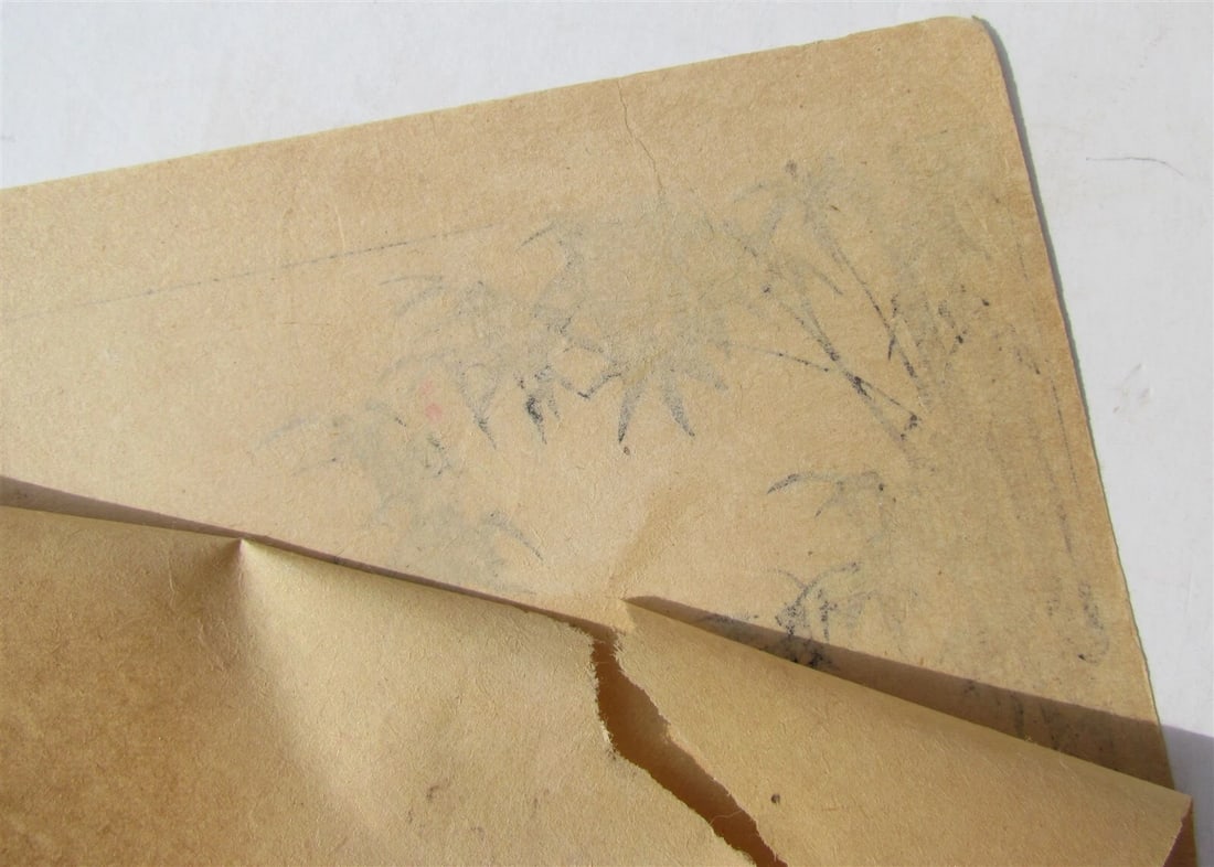 JAPANESE WOODBLOCK PRINT ANTIQUE GEISHAS BUILDING FIRE - 3