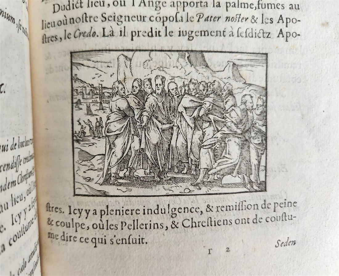 1573 VOYAGE to JERUSALEM & HOLY LAND PLACES antique FULLY ILLUSTRATED w/ MAPS - 10