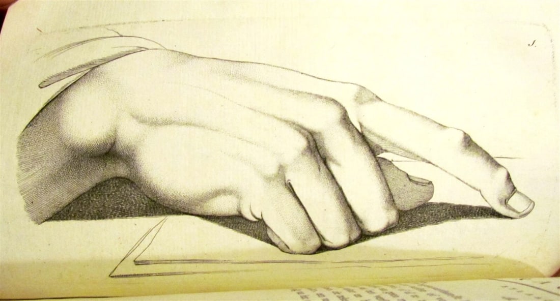 1781 4 volumes PHYSIOGNOMY ILLUSTRATED 18th century antique set - 12