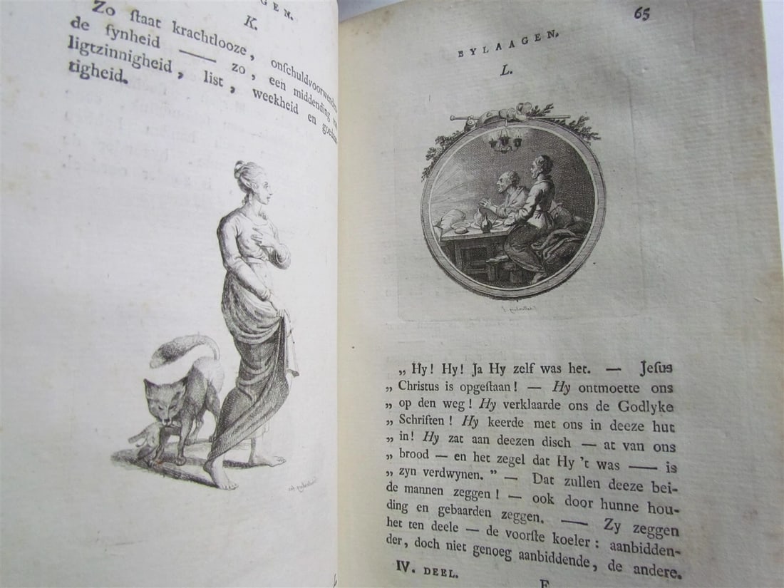 1781 4 volumes PHYSIOGNOMY ILLUSTRATED 18th century antique set - 7