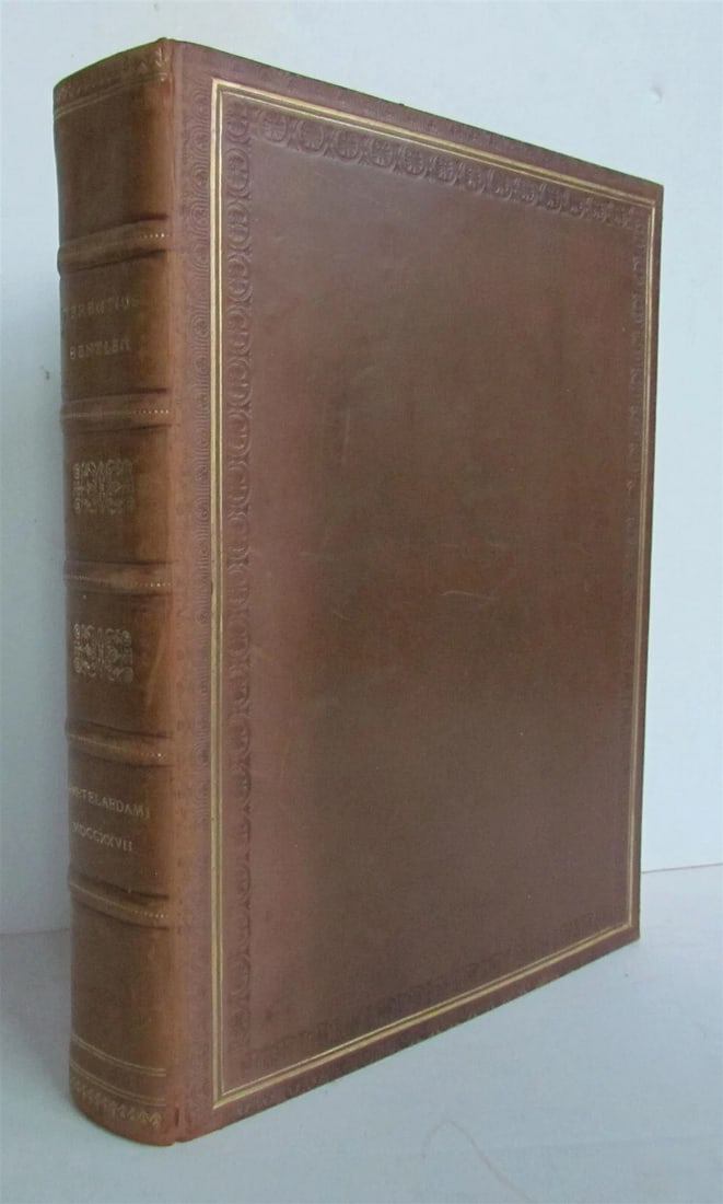 1727 TERENCE COMEDIES POETRY antique Comodiae Publius Terentius Afer - 2