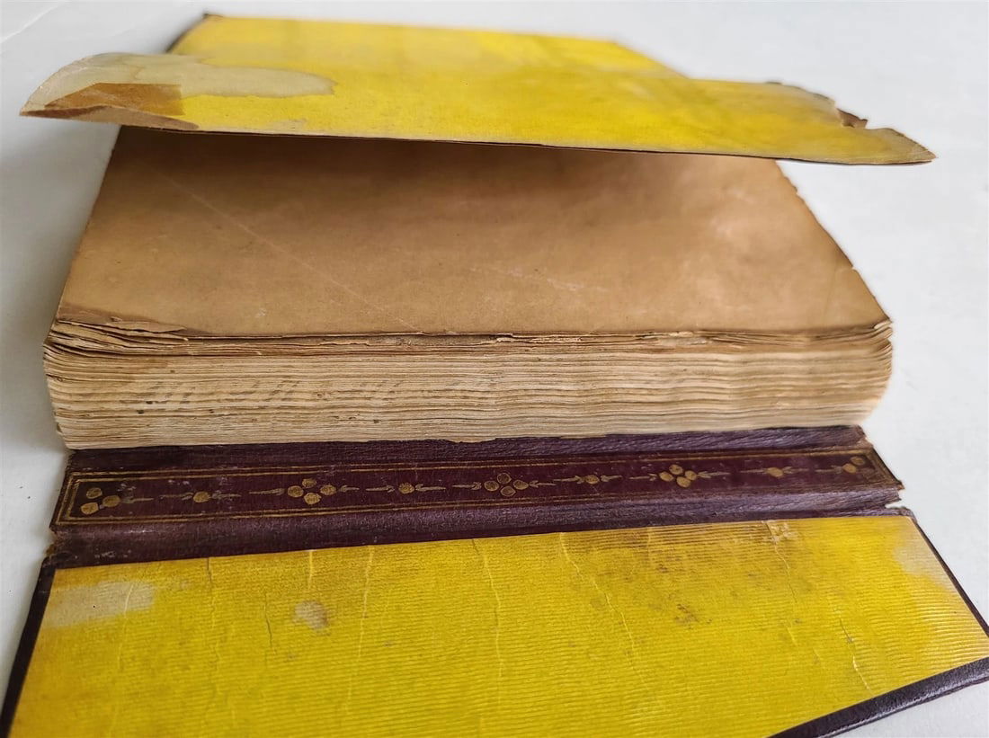 19th CENTURY MANUSCRIPT KORAN ISLAMIC antique ILLUMINATED QURAN - 11