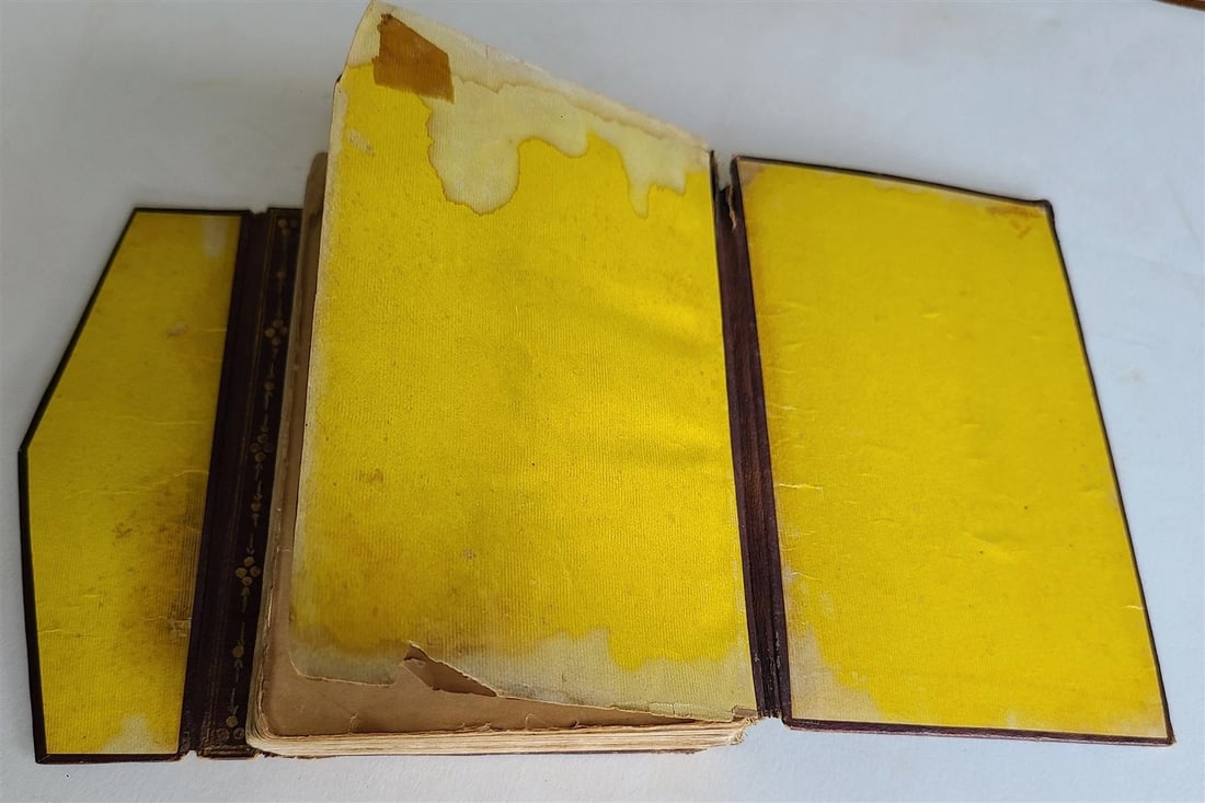 19th CENTURY MANUSCRIPT KORAN ISLAMIC antique ILLUMINATED QURAN - 6