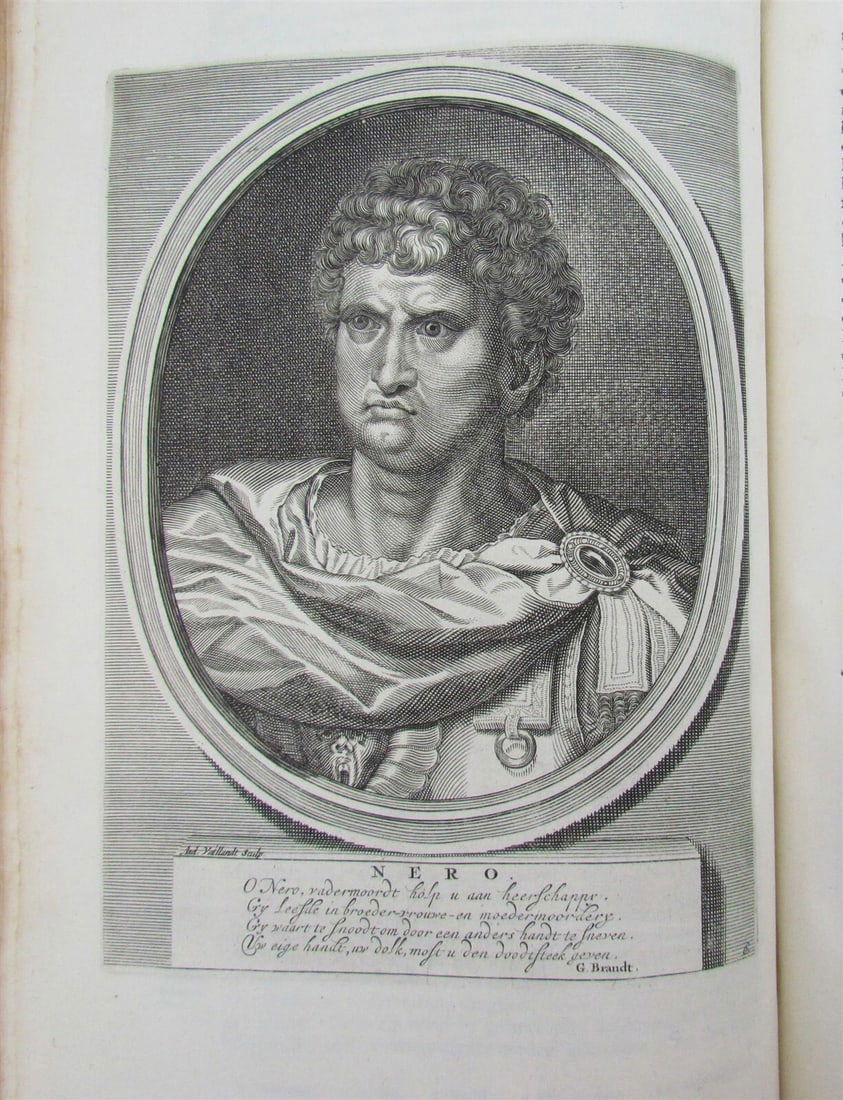 1704 TACITUS WORKS ILLUSTRATED BEAUTIFUL ENGRAVINGS VELLUM BOUND FOLIO ANTIQUE - 6