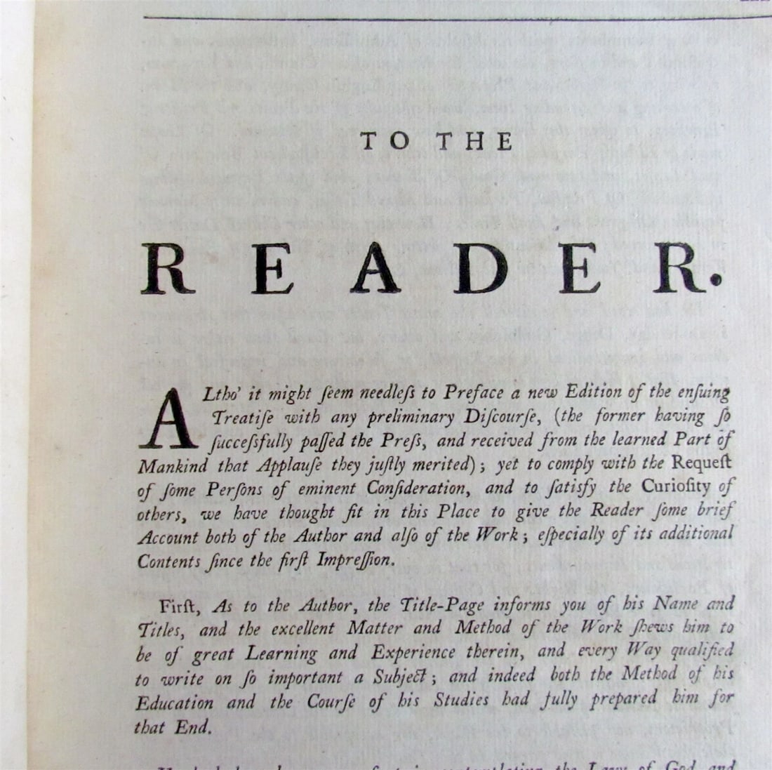 1747 CLERGY-MANS LAW by WILLIAM WATSON antique in ENGLISH FOLIO - 3