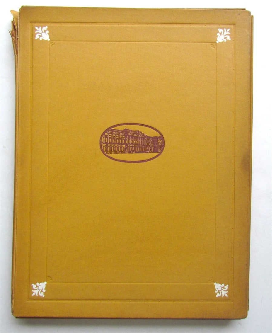 1939 RUSSIAN STATE MUSEUM ART ILLUSTRATED PLATES FOLDER: Title: 1939 RUSSIAN STATE MUSEUM ART ILLUSTRATED PLATES FOLDER Description: I.J.G. SCHELLERUS Lexicon Latino-Belgicum auctorum classicorum. Ed. D. Ruhnkenius Leyden, 1799 2 parts in 1 volume Original