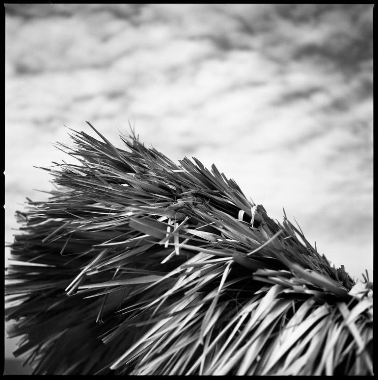 Rafia Style Parasol II, Havana, Cuba - Silver Gelatin: Title: Rafia Style Parasol II, Havana, Cuba - Silver Gelatin Photograph - Limited Edition of 10Artist: Paul CooklinOrigin: United KingdomMedium: Photography, Gelatin on PaperDimensions: 20 W x 20 H x